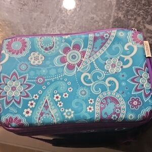 Fit And Fresh Expandable Floral Paisley Bento Box